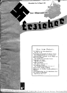 Der Ostpreussische Erzieher : das Schullandheim , 1935, H. 35.