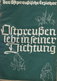 Ostpreußen lebt in seiner dichtung (Beilage), 1935