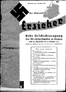 Der Ostpreussische Erzieher : das Schullandheim , 1935, H. 44.