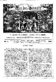 Aus der Heimath. Ein naturwissenschaftliches Volksblatt, 1860, No. 3.