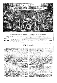 Aus der Heimath. Ein naturwissenschaftliches Volksblatt, 1860, No. 16.