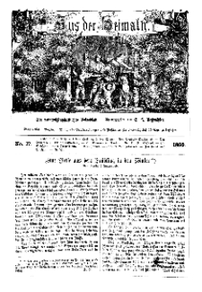 Aus der Heimath. Ein naturwissenschaftliches Volksblatt, 1860, No. 17.