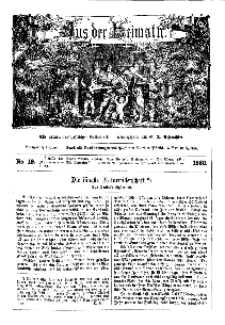 Aus der Heimath. Ein naturwissenschaftliches Volksblatt, 1860, No. 19.