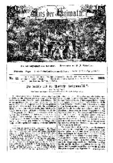 Aus der Heimath. Ein naturwissenschaftliches Volksblatt, 1860, No. 21.