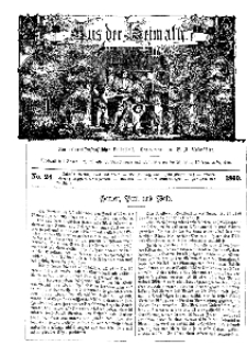 Aus der Heimath. Ein naturwissenschaftliches Volksblatt, 1860, No. 24.