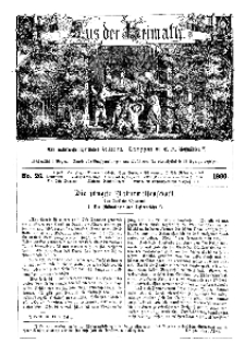Aus der Heimath. Ein naturwissenschaftliches Volksblatt, 1860, No. 26.