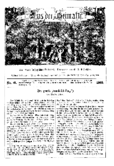 Aus der Heimath. Ein naturwissenschaftliches Volksblatt, 1860, No. 41.