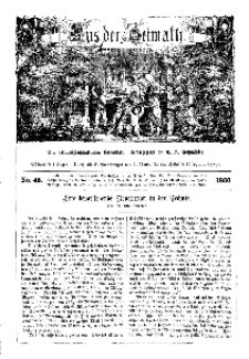 Aus der Heimath. Ein naturwissenschaftliches Volksblatt, 1860, No. 48.