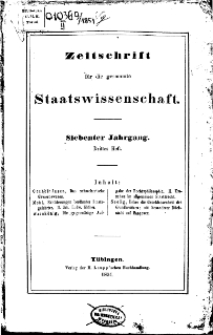 Zeitschrift für die gesammte Wissenschaft, 1851, H. 3.