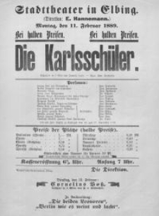 Die Karlsschüller - afisz