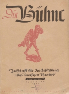 Die Bühne. Jg. 1, 1935, H. 2