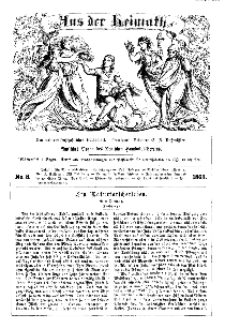 Aus der Heimath. Ein naturwissenschaftliches Volksblatt, 1863, No. 8.