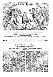 Aus der Heimath. Ein naturwissenschaftliches Volksblatt, 1863, No. 15.