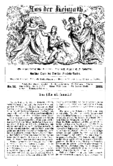 Aus der Heimath. Ein naturwissenschaftliches Volksblatt, 1863, No. 16.
