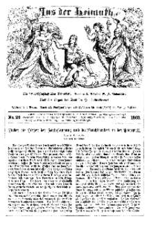 Aus der Heimath. Ein naturwissenschaftliches Volksblatt, 1863, No. 20.