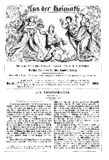 Aus der Heimath. Ein naturwissenschaftliches Volksblatt, 1863, No. 21.