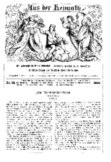 Aus der Heimath. Ein naturwissenschaftliches Volksblatt, 1863, No. 22.