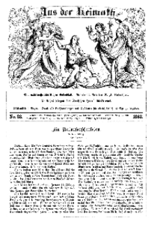 Aus der Heimath. Ein naturwissenschaftliches Volksblatt, 1863, No. 23.