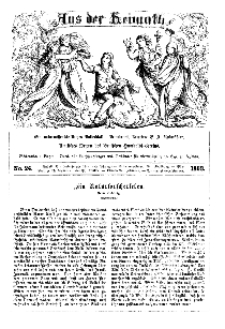 Aus der Heimath. Ein naturwissenschaftliches Volksblatt, 1863, No. 24.