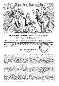 Aus der Heimath. Ein naturwissenschaftliches Volksblatt, 1863, No. 29.