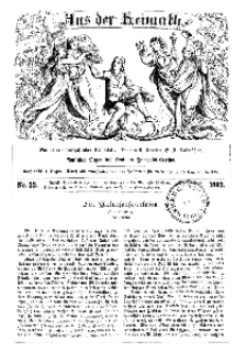 Aus der Heimath. Ein naturwissenschaftliches Volksblatt, 1863, No. 32.