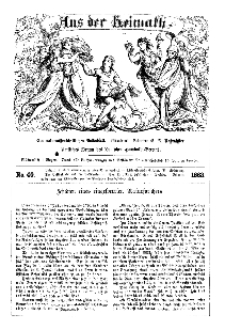 Aus der Heimath. Ein naturwissenschaftliches Volksblatt, 1863, No. 40.