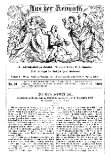 Aus der Heimath. Ein naturwissenschaftliches Volksblatt, 1863, No. 46.