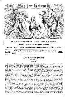 Aus der Heimath. Ein naturwissenschaftliches Volksblatt, 1863, No. 51.