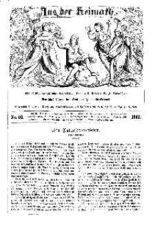 Aus der Heimath. Ein naturwissenschaftliches Volksblatt, 1863, No. 52.