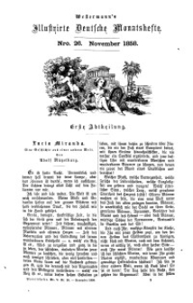 Westermann's Illustrirte Deutsche Monatshefte, [Bd. 4]. November 1858, Nro 26.