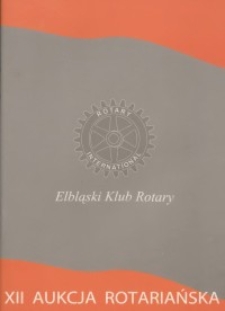 XII Aukcja Rotariańska - katalog, 2007