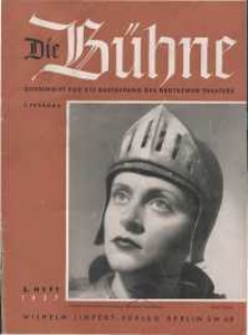 Die Bühne. Jg. 3, 1937, H. 3