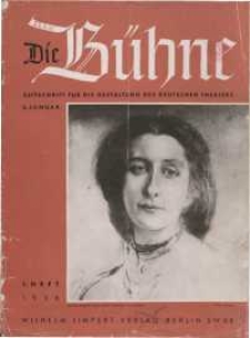 Die Bühne. Jg. [4], 1938, H. 1