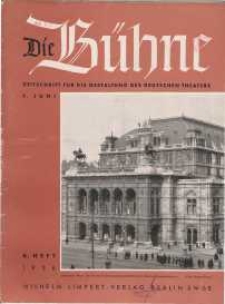 Die Bühne. Jg. [4], 1938, H. 6