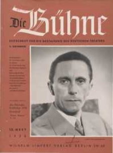 Die Bühne. Jg. [4], 1938, H. 12