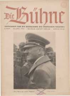 Die Bühne. Jg. [7], 1941, H. 8
