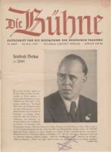 Die Bühne. Jg. [7], 1941, H. 10