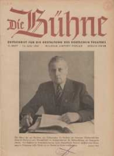 Die Bühne. Jg. [7], 1941, H. 11