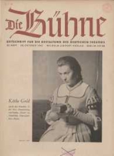Die Bühne. Jg. [7], 1941, H. 20
