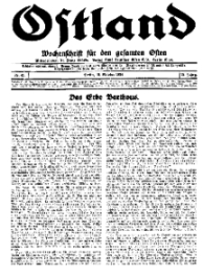 Ostland : Wochenschrift für den gesamten Osten, Jg. 15, 1934, Nr 42.