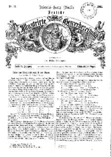 Deutsche Illustrirte Gewerbezeitung, 1865. Jahrg. XXX, nr 11.