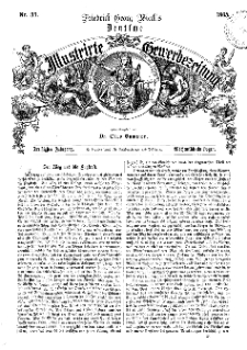 Deutsche Illustrirte Gewerbezeitung, 1865. Jahrg. XXX, nr 33.