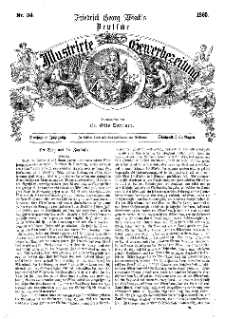 Deutsche Illustrirte Gewerbezeitung, 1865. Jahrg. XXX, nr 34.