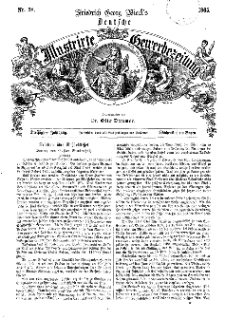 Deutsche Illustrirte Gewerbezeitung, 1865. Jahrg. XXX, nr 38.