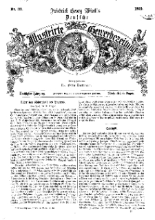 Deutsche Illustrirte Gewerbezeitung, 1865. Jahrg. XXX, nr 39.
