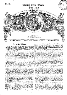 Deutsche Illustrirte Gewerbezeitung, 1865. Jahrg. XXX, nr 40.