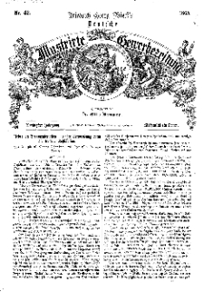 Deutsche Illustrirte Gewerbezeitung, 1865. Jahrg. XXX, nr 43.