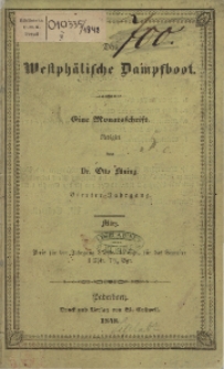 Das Westphälische Dampfboot : eine Monatsschrift, 4. Jg. 1848, [H. 3].