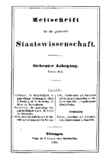 Zeitschrift für die gesammte Wissenschaft, 1851, H. 4.