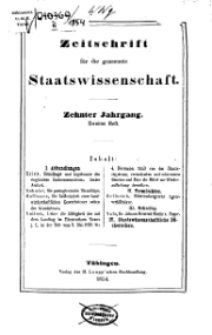Zeitschrift für die gesammte Wissenschaft, 1854, H. 2.